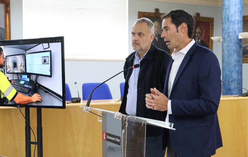 Ir a la noticia Olot digitaliza la gestión del alcantarillado para reforzar la protección de la ciudad