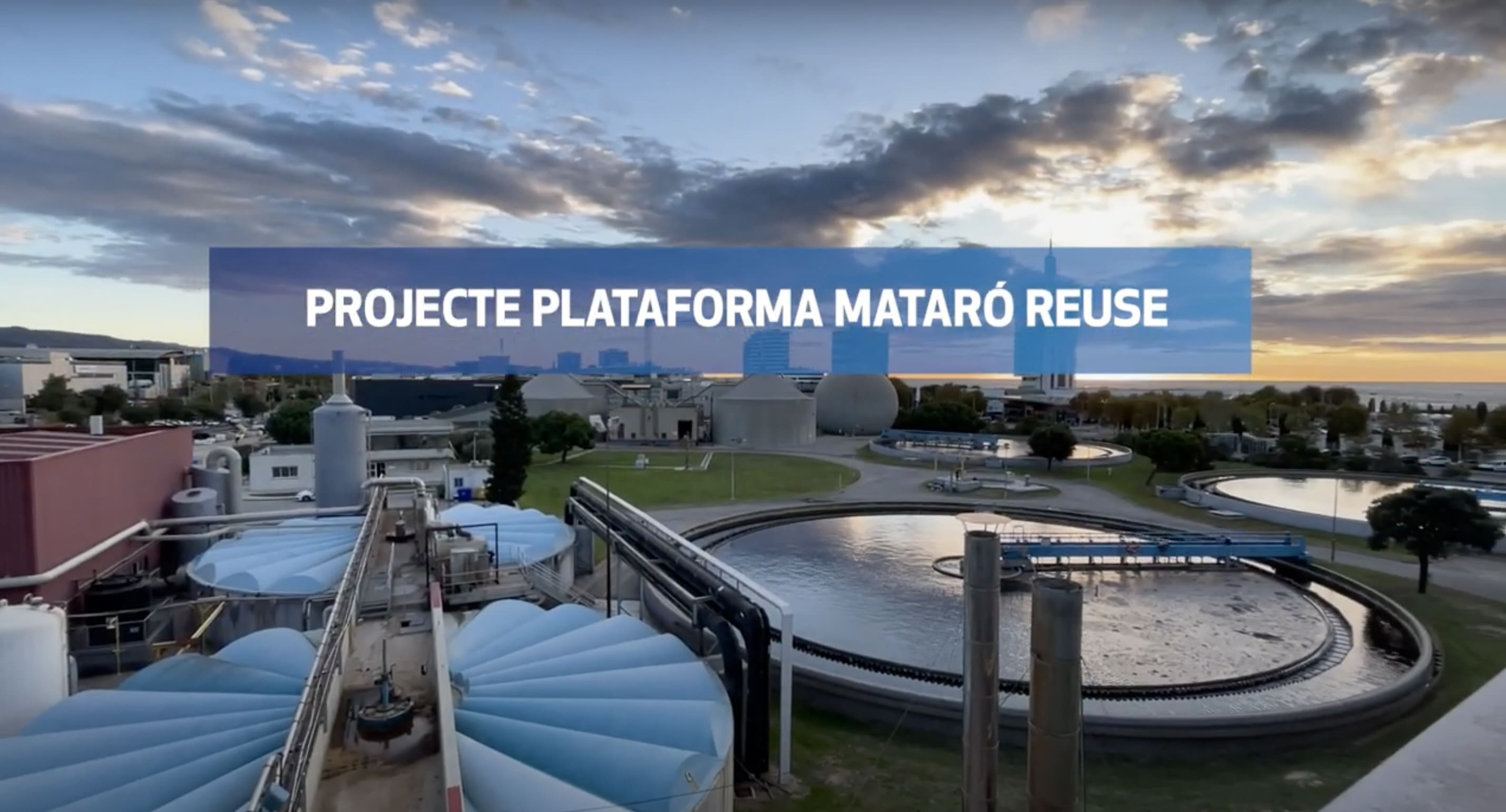 Ir a la noticia Planta pilot per regenerar aigua a l'EDAR de Mataró