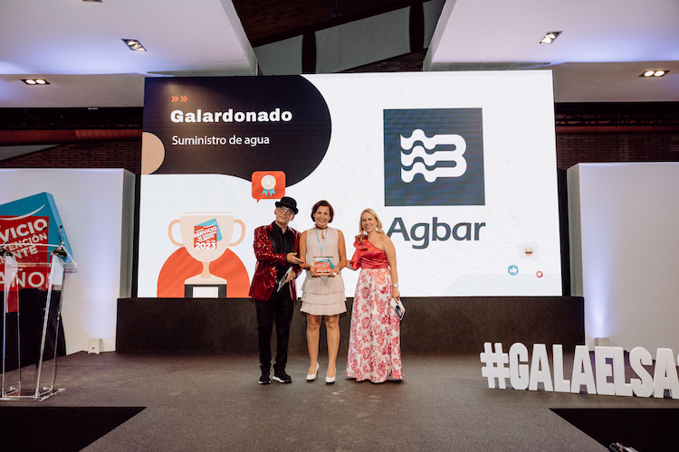 Agbar galardonada con el premio Elegido Servicio de Atención al Cliente del Año