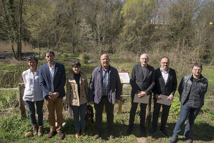 Ir a la noticia Presentamos la restauración de los humedales de depuración de Begudà para favorecer la biodiversidad en el Parc Natural de la Garrotxa
