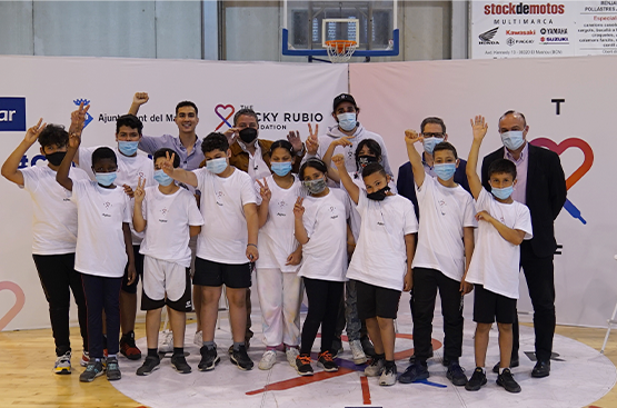 Ir a la noticia ARRENCA EL COMMUNITY TEAM DE RICKY RUBIO AL MASNOU AMB AGBAR I UN GRAN FUTUR